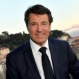 Christian Estrosi, maire de Nice, présente les 70 membres de sa liste électorale pour les élections municipales de Nice, à l'hôtel "Aston La Scala". Nice, le 27 février 2020. © Bruno Bebert/Bestimage