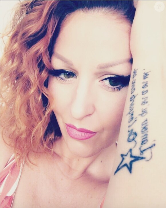 Cindy Sander sur Instagram. Le 22 avril 2020.