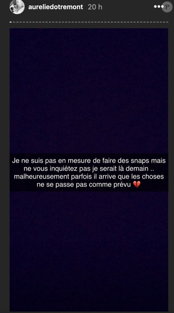 Aurélie Dotremon annonce son break avec son compagnon - Instagram, 25 avril 2020