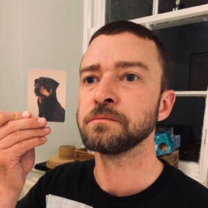 Justin Timberlake sur Instagram, le 25 avril 2020.