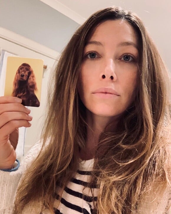 Jessica Biel sur Instagram, le 25 avril 2020.
