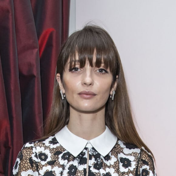 Annabelle Belmondo - Dîner de gala de l'association AEM (Un Avenir pour les Enfants du Monde) au bénéfice des enfants du Rwanda organisé par B.Djian au Pavillon Ledoyen à Paris, France, le 12 décembre 2019. © Olivier Borde/Bestimage