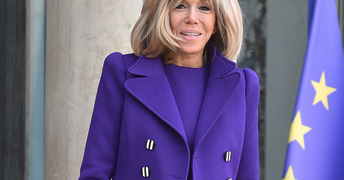 La première dame Brigitte Macron accueille Fabiola Yanez ...