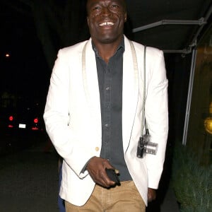Seal - People a la sortie du restaurant Madeo a West Hollywod. Le 19 juin 2013