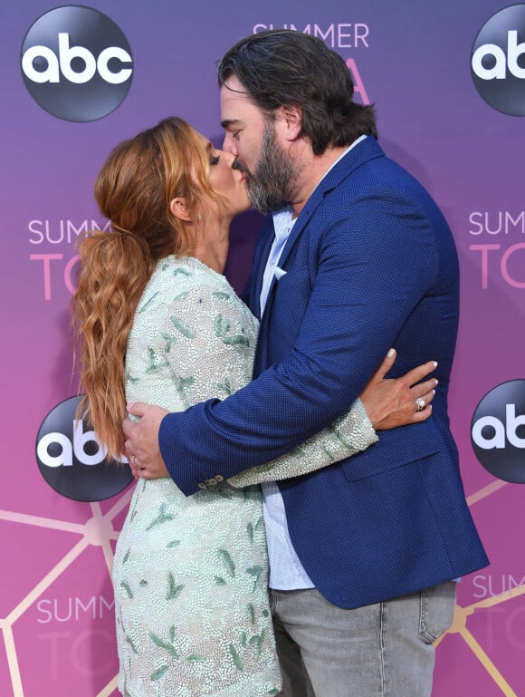 Poppy Montgomery et son mari Shawn Sanford à West Hollywood, le 5 août 2019.