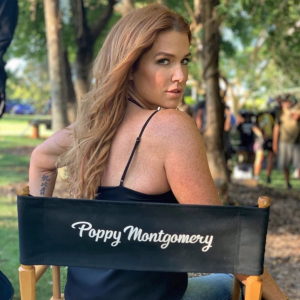 Poppy Montgomery. Février 2020.