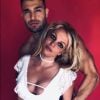 Britney Spears et Sam Asghari sur Instagram. Le 6 avril 2020.