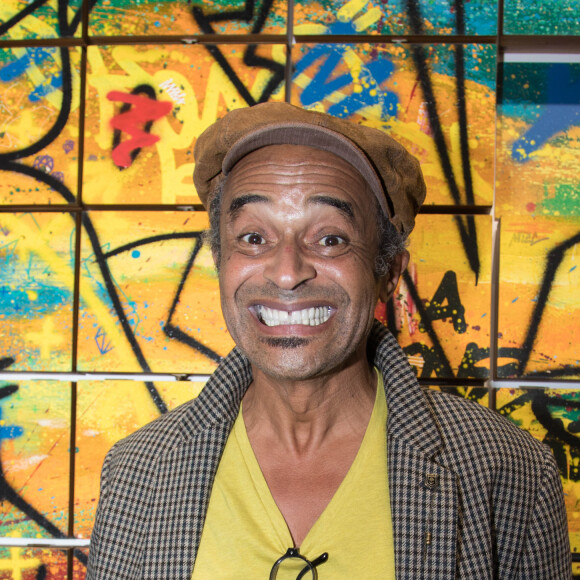 Exclusif - Yannick Noah - Vernissage de l'exposition de l'artiste l'artiste Kongo (Cyril Phan) au Montaigne Market à Paris le 17 octobre 2019. © Jerémy Melloul/ Bestimage