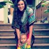 Yelena Noah avec son fils à Hawaï. Instagram, le 28 mai 2018.