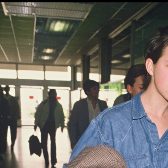 Charlotte Gainsbourg au Festival de Cannes en 1986.