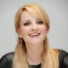Melissa Rauch en conférence de pressepour le film "The Bronze" au Four Seasons de Beverly Hills à Los Angeles le 8 mars 2016.