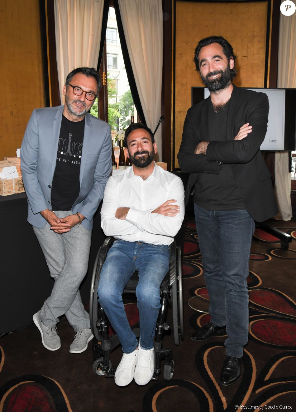 Exclusif - Frédéric Lopez, Michaël Jeremiasz et Jonathan Jérémiasz ...