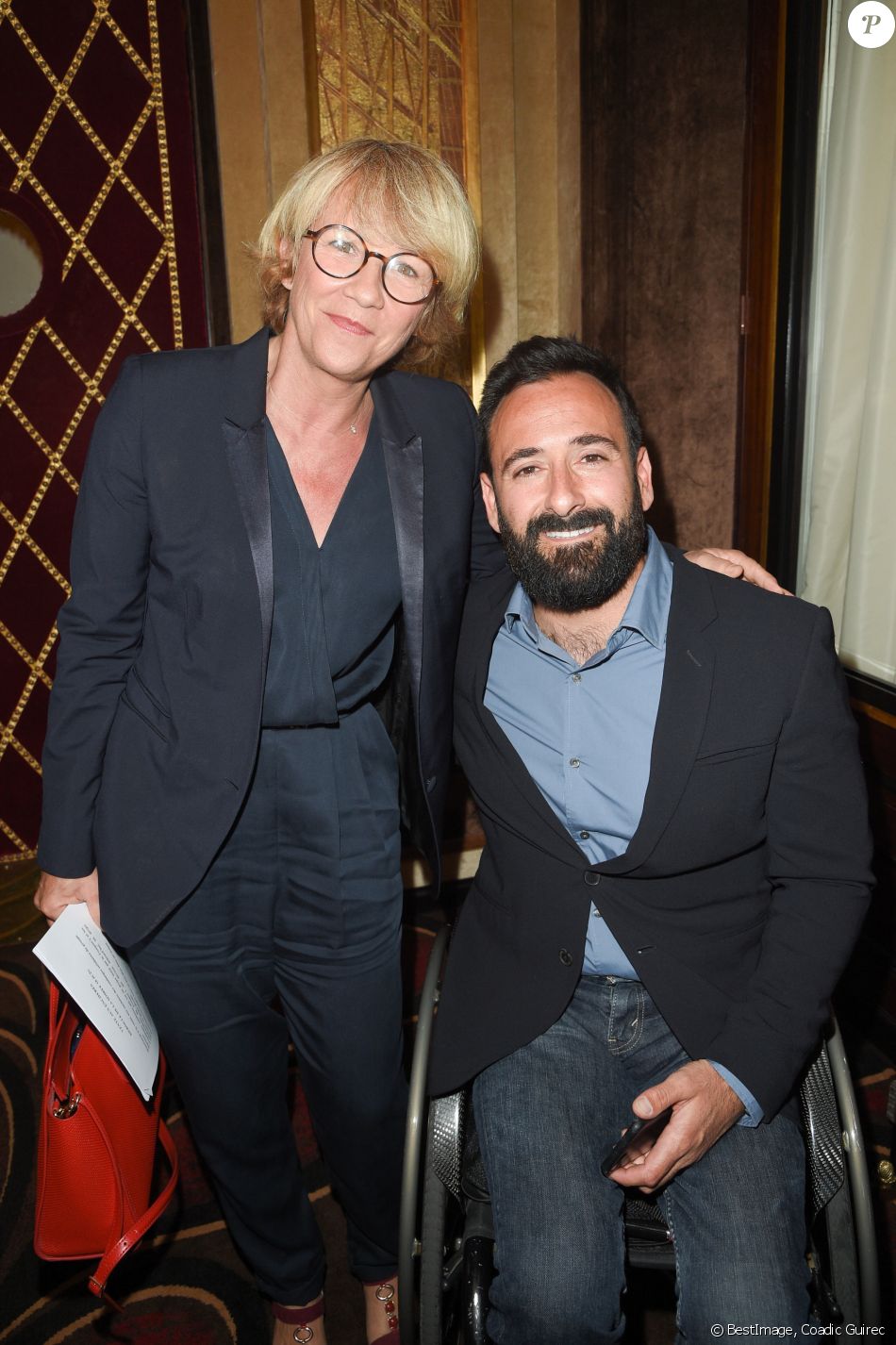Ariane et Michaël Jeremiasz Vente aux enchères Les Vendanges Solidaires Barriére au
