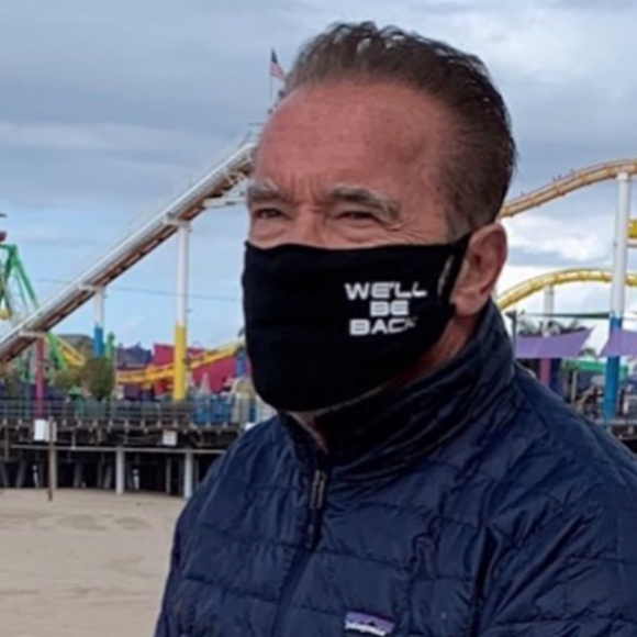 Arnold Schwarzenegger. Avril 2020.
