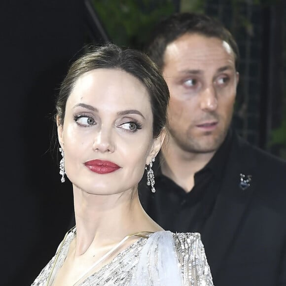 Angelina Jolie - Les célébrités assistent à la première de "Maléfique : Le Pouvoir du Mal" à Londres, le 9 octobre 2019.