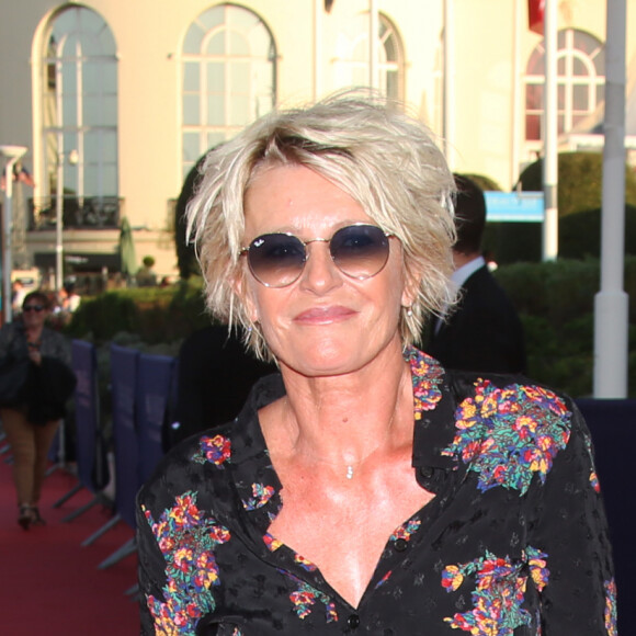 Sophie Davant - Projection du film 'Galveston' réalisé par M. Laurent lors du 44éme Festival du Cinéma Américain de Deauville le 1er septembre 2018. © Denis Guignebourg/Bestimage