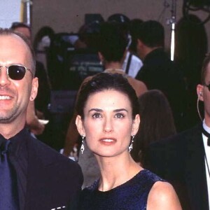 Bruce Willis et Demi Moore en 1997.