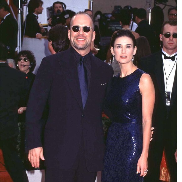 Bruce Willis et Demi Moore en 1997.