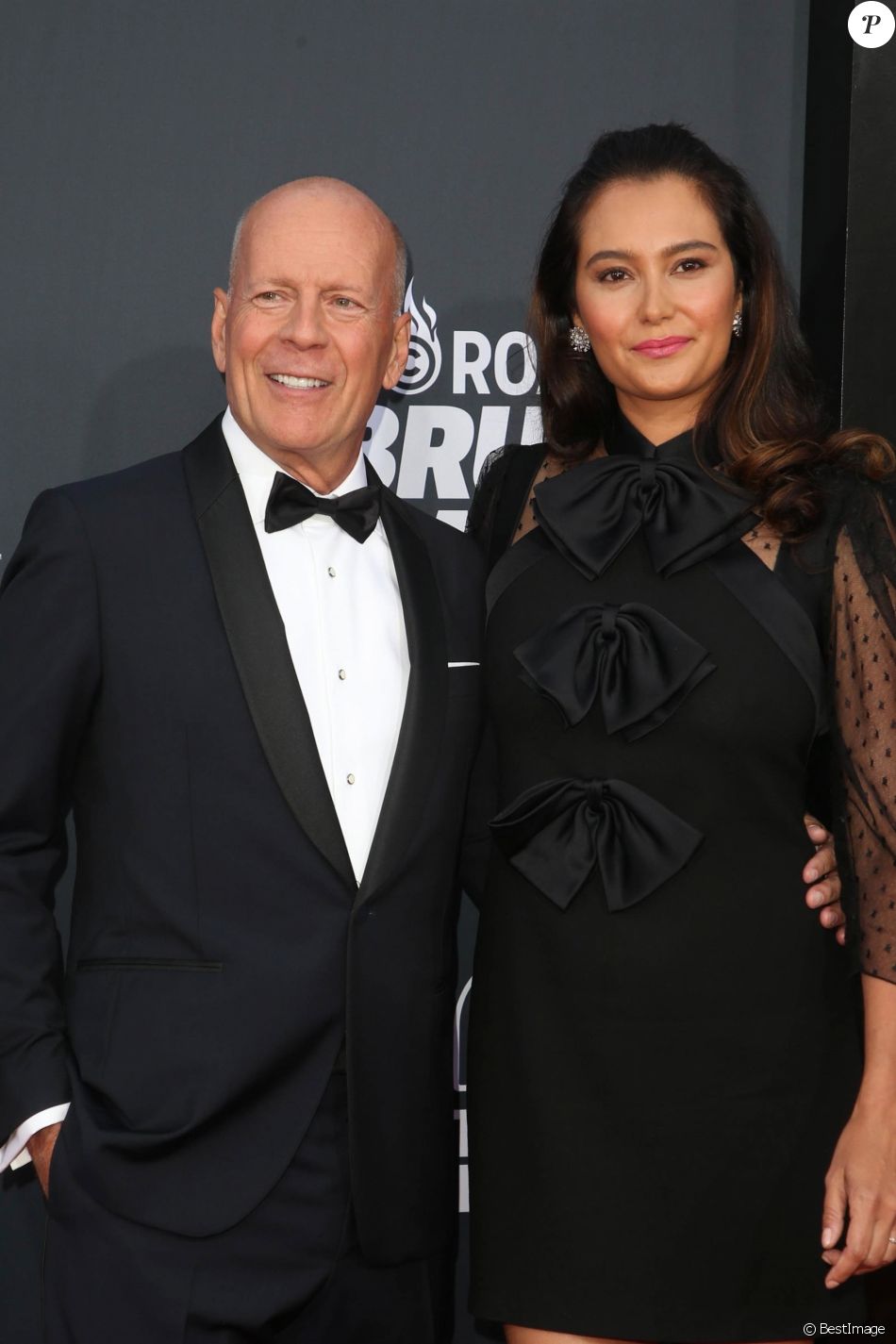 Bruce Willis et sa femme Emma Heming à la soirée Comedy Central Roast