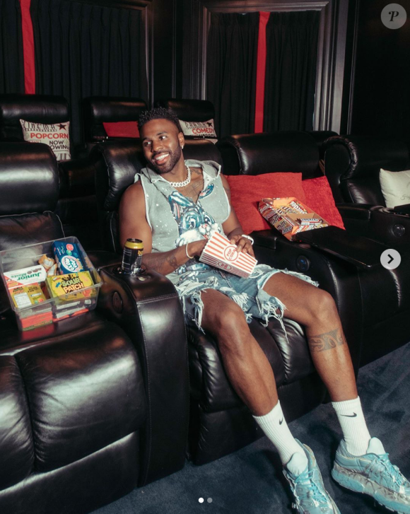 Jason Derulo, confiné à son domicile. Mai 2020.