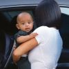 Kim Kardashian avec son bébé Psalm le 26 septembre 2019 à Los Angeles.