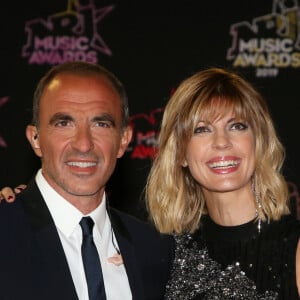 Nikos Aliagas et sa compagne Tina - 21ème édition des NRJ Music Awards au Palais des festivals à Cannes le 9 novembre 2019. © Dominique Jacovides/Bestimage