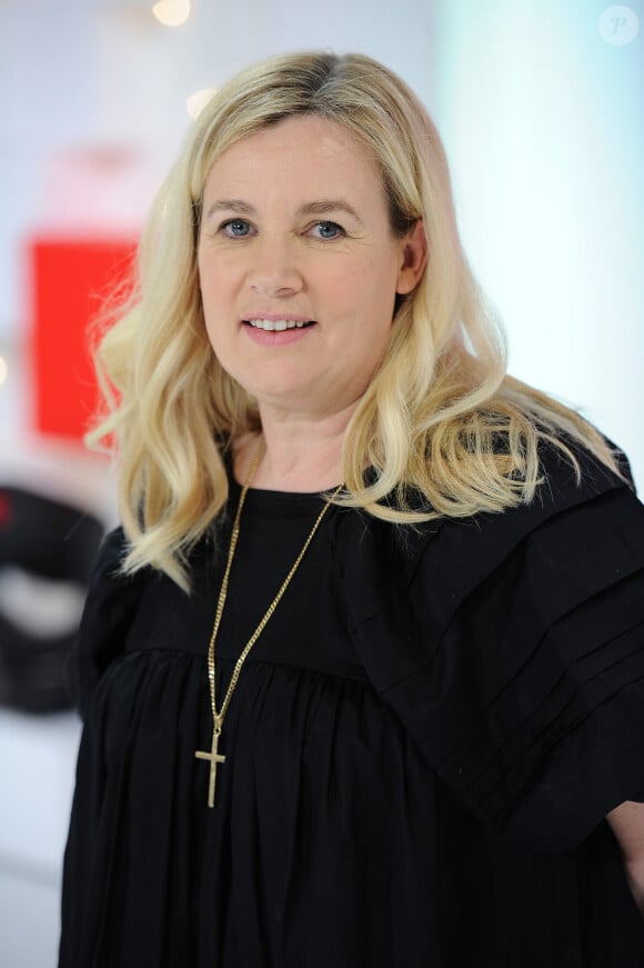 Exclusif - Hélène Darroze - Enregistrement de l'émission "Vivement Dimanche" présentée par Michel Drucker et diffusée le 30 juin sur France 2. Le 5 juin 2019 © Guillaume Gaffiot / Bestimage