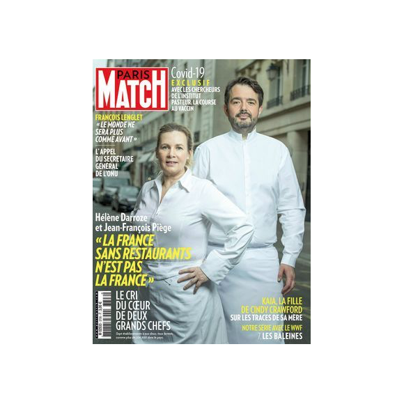 Magazine "Paris Match" en kiosques le 14 mai 2020.