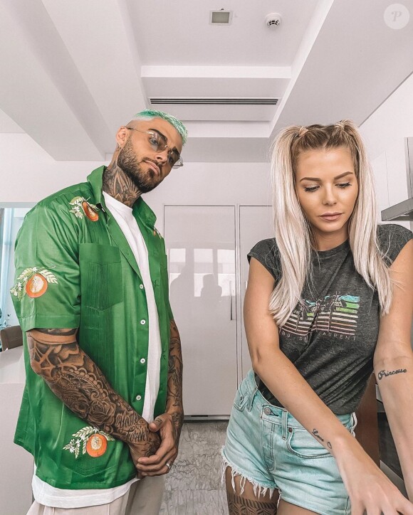 Jessica Thivenin et Thibault Garcia posent sur Instagram, le 6 mai 2020