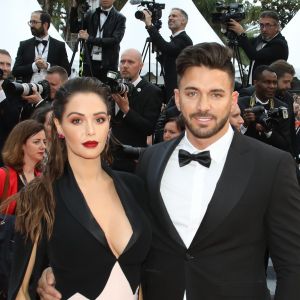 Nabilla Benattia (enceinte) et son mari Thomas Vergara - Montée des marches du film "A Hidden Life" lors du 72ème Festival International du Film de Cannes, le 19 mai 2019. © Denis Guignebourg/Bestimage