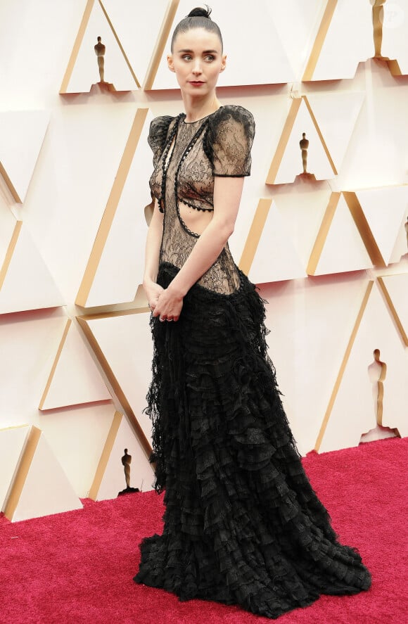 Rooney Mara lors du photocall des arrivées de la 92ème cérémonie des Oscars 2020 au Hollywood and Highland à Los Angeles, Californie, Etats-Unis, le 9 février 2020.