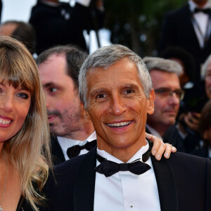 Nagui (Nagui Fam) et sa femme Mélanie Page à la première de "Douleur et Gloire" lors du 72ème Festival International du Film de Cannes, le 17 mai 2019. © Rachid Bellak/Bestimage