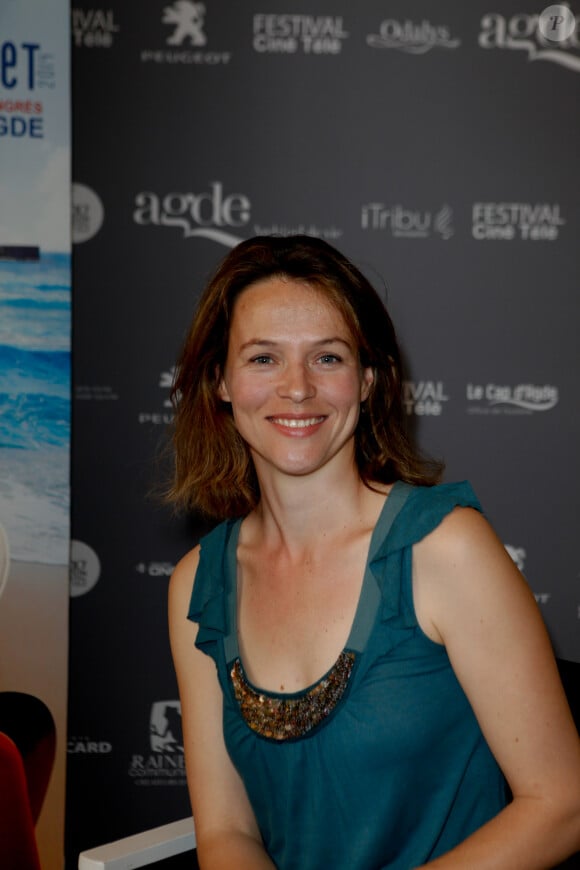 Lucie Jeanne - Avant-première du film "Jamais le premier soir" lors du 11e festival "Les Hérault du cinéma et de la télé 2014" au Cap d'Agde, le 30 juin 2014.