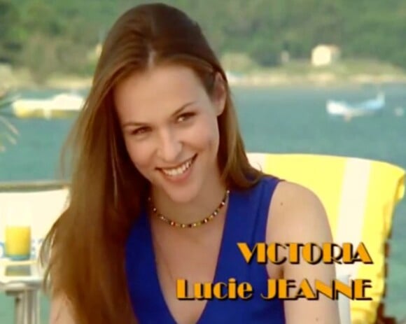 Lucie Jeanne jouait Victoria dans la série "Sous le soleil". TF1.