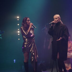 Exclusif - Elisa Tovati et le groupe Madame Monsieur - Elisa Tovati en concert au Café de la Danse à Paris le 6 décembre 2019. © Giancarlo Gorassini/Bestimage