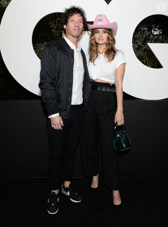 Debby Ryan et Josh Dun au photocall de la soirée des "GQ Men of the Year 2019" à Los Angeles, le 5 décembre 2019.