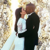 Kim Kardashian et Kanye West se marient à Florence. Mai 2014.