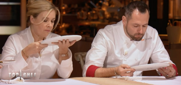 Hélène Darroze et David - "Top Chef 2020", le 27 mai 2020, sur M6.