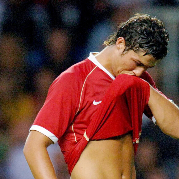 Cristiano Ronaldo sous les couleurs de Manchester United en 2006
