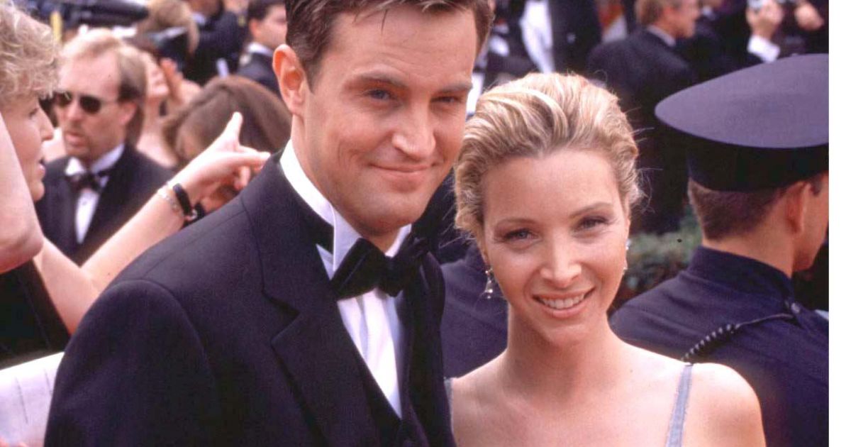 Lisa Kudrow Et Matthew Perry Soirée Emmy Awards 1997 à Los Angeles Le 10 Septembre 1997