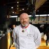 Exclusif - Philippe Etchebest préside le salon français de la restauration "Expotel" à Bordeaux. Il dirige aussi la journée des chefs et sa compétion regroupant 22 Etoiles sur l'évènement, le 25 Novembre 2019. © Patrick Bernard/ Bestimage