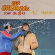 Thierry Lhermitte - 40ème anniversaire des "Bronzés font du ski", avec la présence des acteurs et du réalisateur à Val d'Isère le 11 Janvier 2020. © Pascal Fayolle / Bestimage