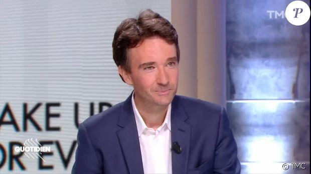 Antoine Arnault parle de son mariage avec le top Natalia Vodianova dans l&#039;émission &quot;Quotidien&quot;, sur TMC, le 28 mai 2020.