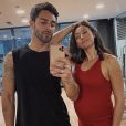 Valentin Léonard et Rachel Legrain-Trapani sur Instagram, février 2020.