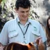 Le prince William, duc de Cambridge, Kate Catherine Middleton, duchesse de Cambridge, et leur fils le prince George visitent le zoo Taronga à Sydney, lors de leur visite officielle en Australie. Le 20 avril 2014