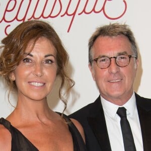 François Cluzet et sa femme Narjiss - Les Invités - 69e Gala de la Croix Rouge Monégasque dans la Salle des Étoiles du Sporting à Monaco le 28 juillet 2017 © Palais Princier / Pierre Villard / Monte-Carlo Société des Bains de Mer via Bestimage