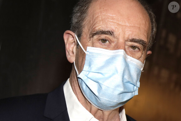 Exclusif - Portrait de Pierre Lescure avec un masque de protection contre le coronavirus (COVID-19) le 26 mai 2020. © Cédric Perrin / Bestimage