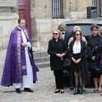 Joëlle Bercot (femme de Guy Bedos) - Hommage à Guy Bedos en l'église de Saint-Germain-des-Prés à Paris le 4 juin 2020.