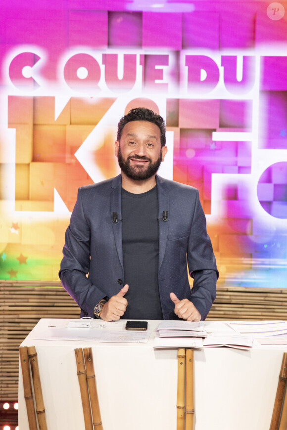Exclusif - Cyril Hanouna et ses chroniqueurs de retour pour la première fois en studio depuis le déconfinement pour l'enregistrement de l'émission "C que du kif!" sur C8 pendant l'épidémie de Coronavirus Covid-19 à Paris le 12 mai 2020. © Jack Tribeca / Bestimage