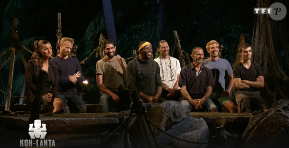 Les aventuriers lors de la grande finale de "Koh-Lanta, l'île des héros" (TF1) vendredi 5 juin 2020.